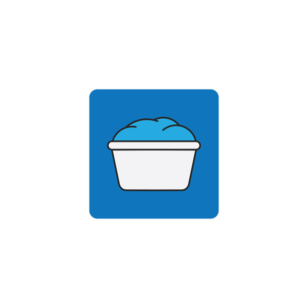 洗衣图标和符号矢量插图图片下载