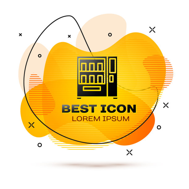 黑色的食品和饮料自动售货机图片下载