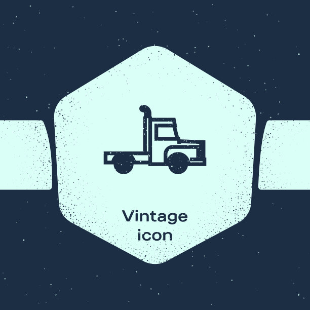 垃圾线运送货车车辆图标图片下载