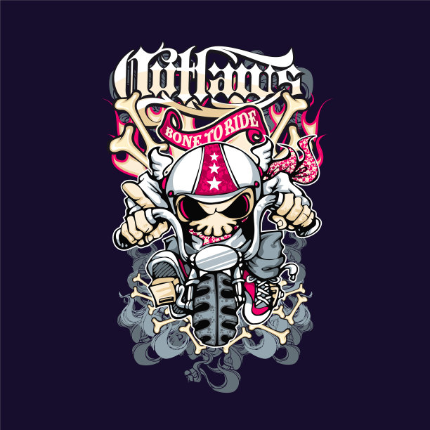 骷髅骑的是反叛者图片下载