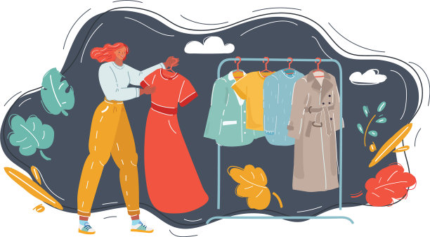 女性选择穿图片下载