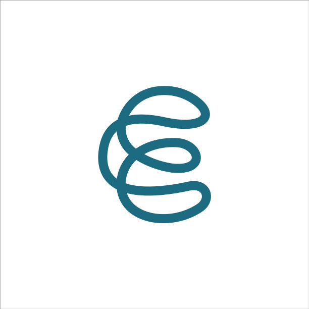 字母E Logo概念设计图片下载