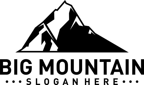 大山标志山标志模板图片下载