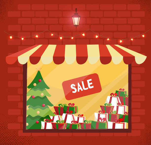 店面有圣诞礼品大甩卖和图片下载