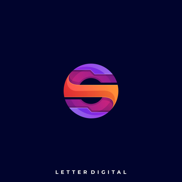 字母s圆模板图片下载