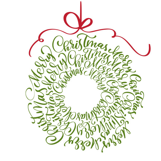 带有装饰元素的贺卡图片下载