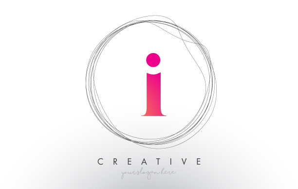 I字标志设计具有艺术性和创造性图片下载