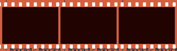 三相机空白相框相机卷图片下载