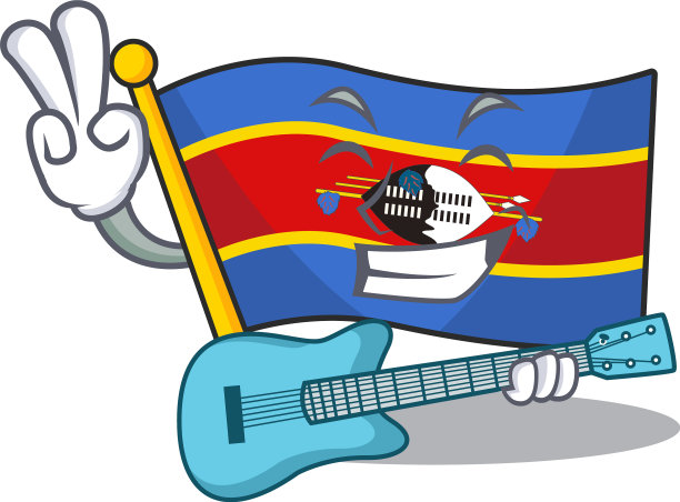 晚餐酷旗斯威士兰卡通人物图片下载