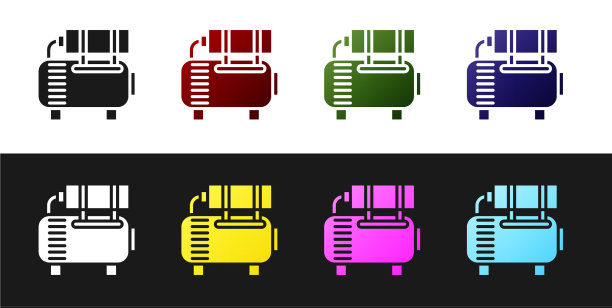 设置空压机隔离图标为黑色和图片下载
