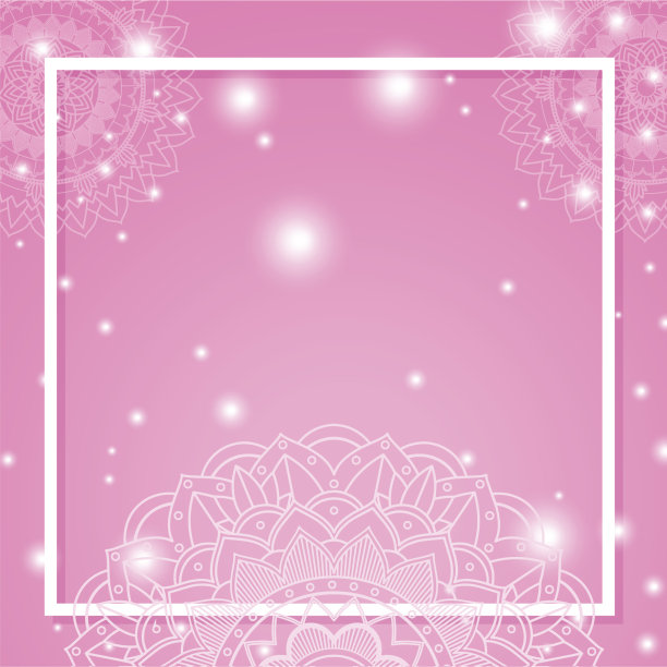 背景模板与曼荼罗设计图片下载