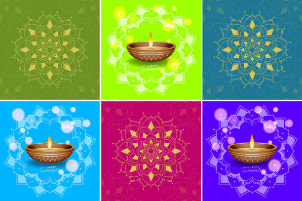 背景模板与曼荼罗设计图片下载