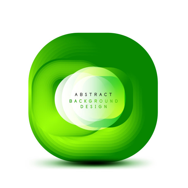 方形几何横幅与3d平滑混合图片下载