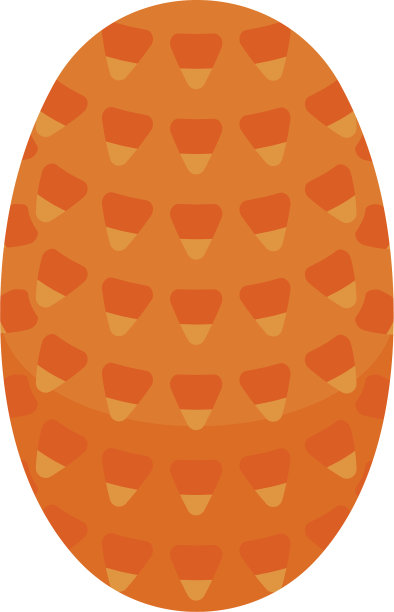 雪松松果图标等距风格图片下载