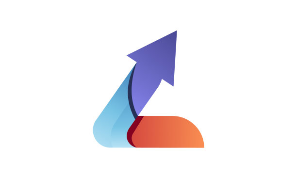 公司向上箭头图形logo设计图片下载