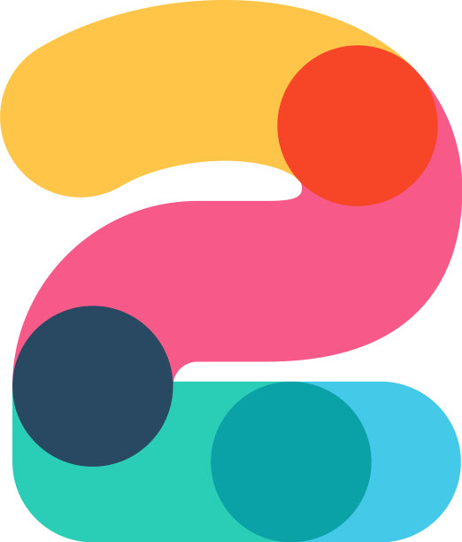 重叠一行数字2标志类型图片下载