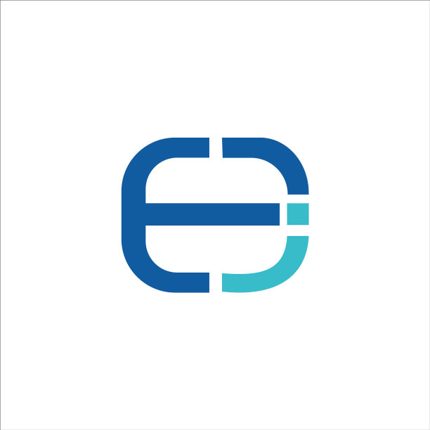 字母EI或IE的logo设计模板图片下载