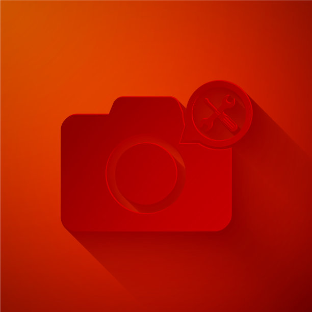 剪纸相机用螺丝刀和扳手图片下载