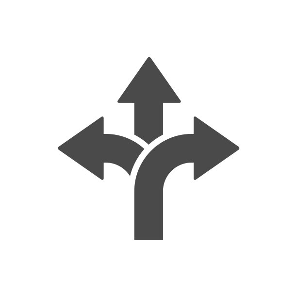 三向箭头图标图片下载