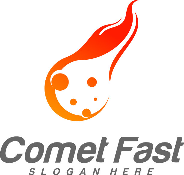 彗星标志彗星标志设计模板图标符号图片下载