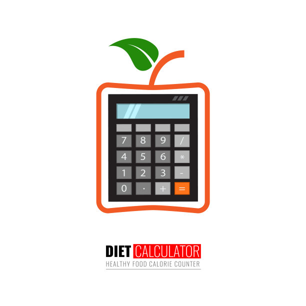 卡路里计算器标志模板为您图片下载