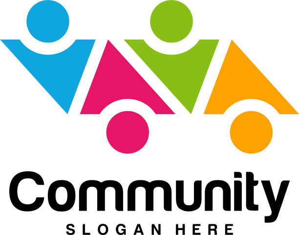 社区标志设计灵感模板社会图片下载