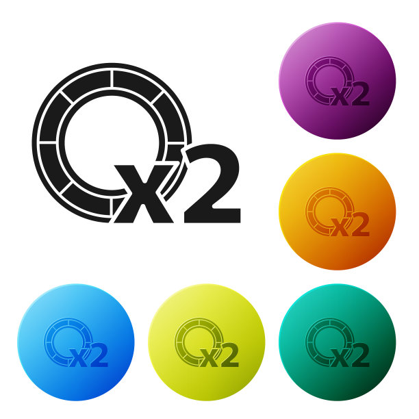 黑色赌场筹码图标孤立在白色图片下载