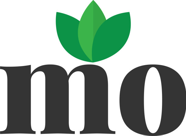 首字母莫绿叶标志设计模板图片下载