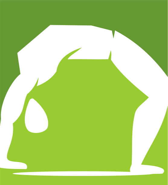 瑜伽标志设计广场标志禅修孤立图片下载