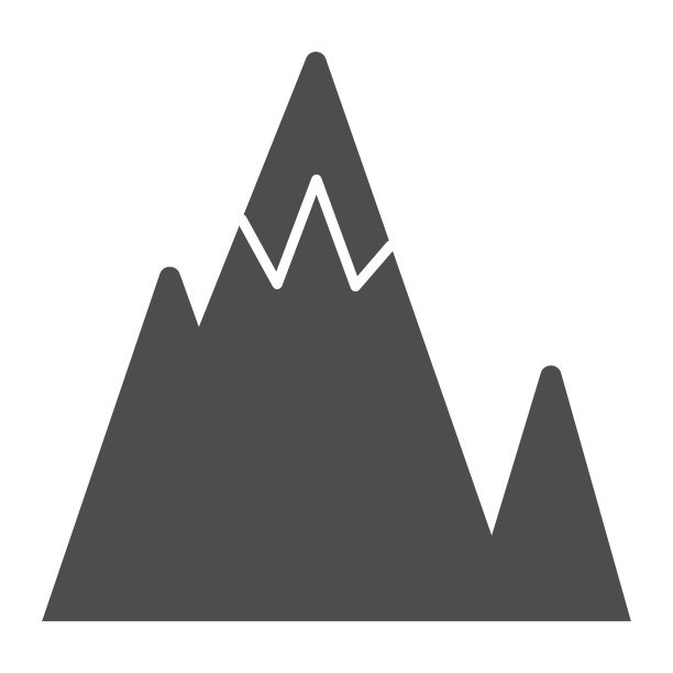 山峰山峰固图标山图片下载