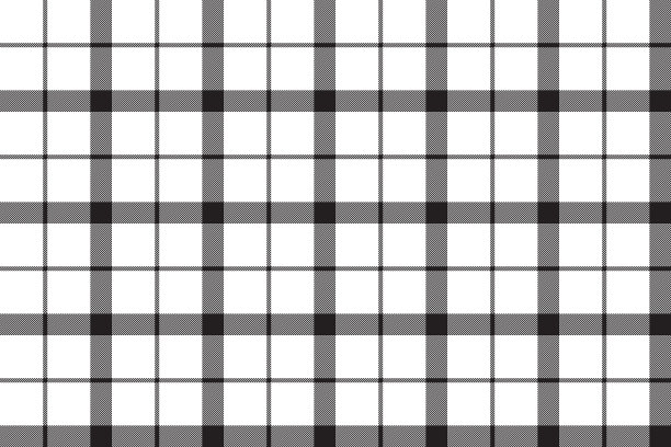 单色经典格子无缝图案图片下载