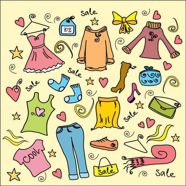 时尚购物集图片下载