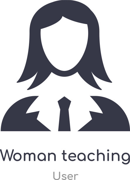 女性教学偶像孤立的女性教学偶像图片下载
