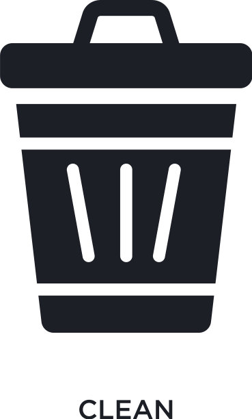 清洁孤立图标简单元素从清洁图片下载