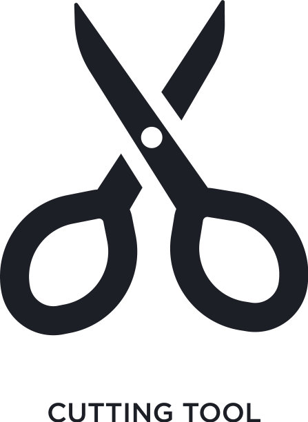 切割工具独立图标图片下载