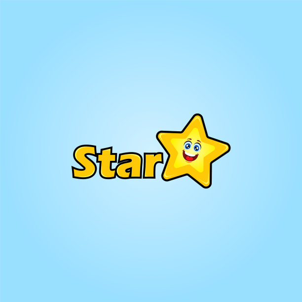 卡通明星标志设计图片下载