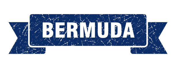 百慕大缎带蓝色百慕大垃圾摇滚乐队标志图片下载