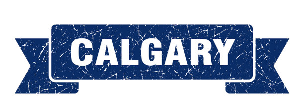 卡尔加里蓝色丝带卡尔加里垃圾摇滚乐队标志图片下载