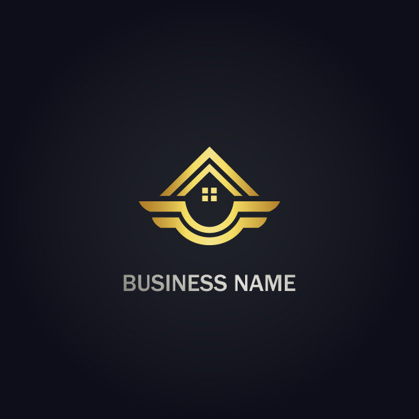 家房地产徽翼标志图片下载