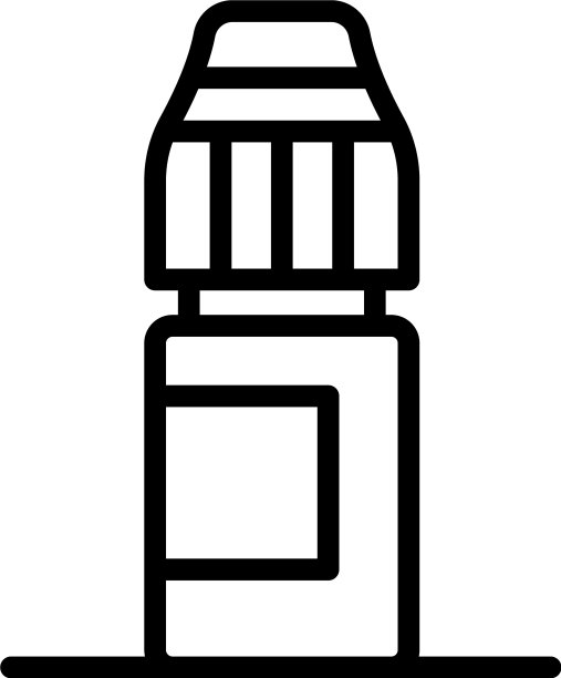 眼药水图标轮廓风格图片下载