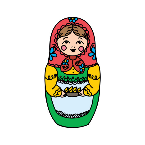 俄罗斯娃娃，俄罗斯套娃图片下载
