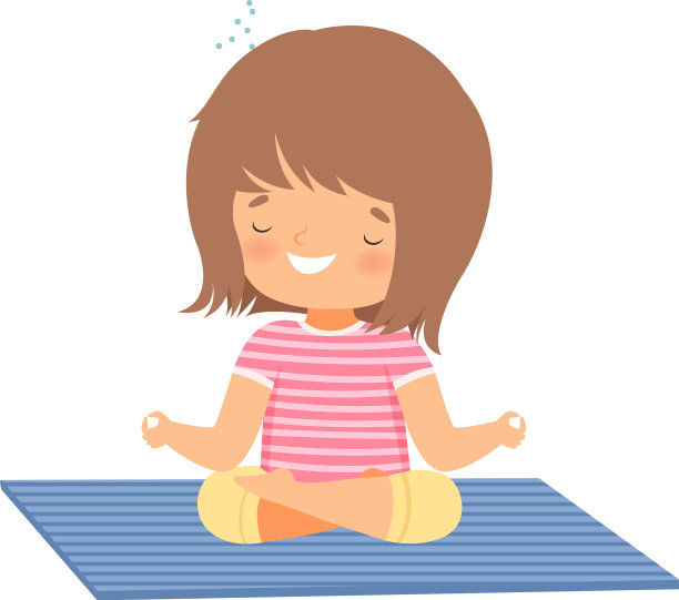 可爱的女孩沉思在莲花的位置可爱图片下载