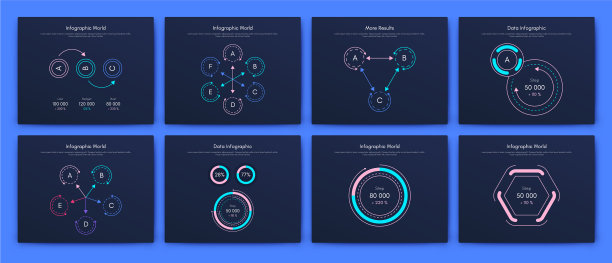 大集信息图形元素eps10股票图片下载