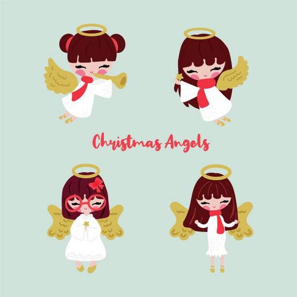 让四个小天使图片下载