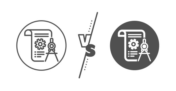 分隔文件行图标工程齿轮图片下载