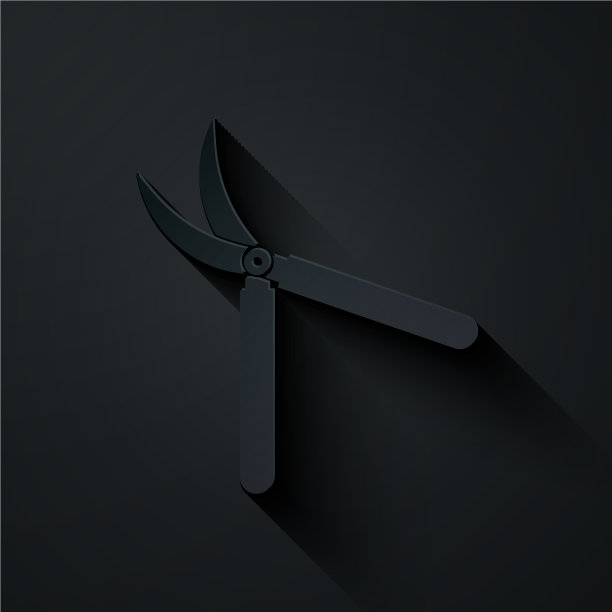 剪纸园艺手工修剪剪刀图片下载