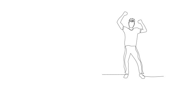 连续一行跳舞的人与短卷发图片下载