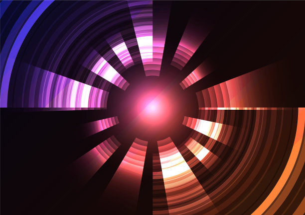 圆数字像素抽象背景图片下载