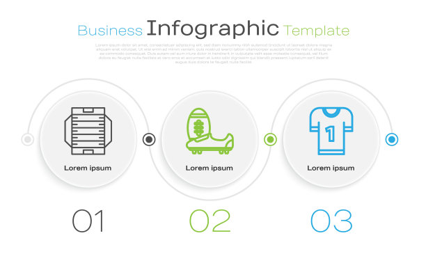 定线美式橄榄球或英式足球图片下载