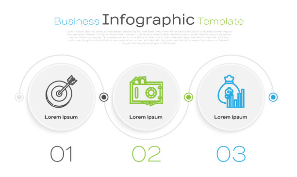 设定安全、金钱和钱袋的底线目标图片下载